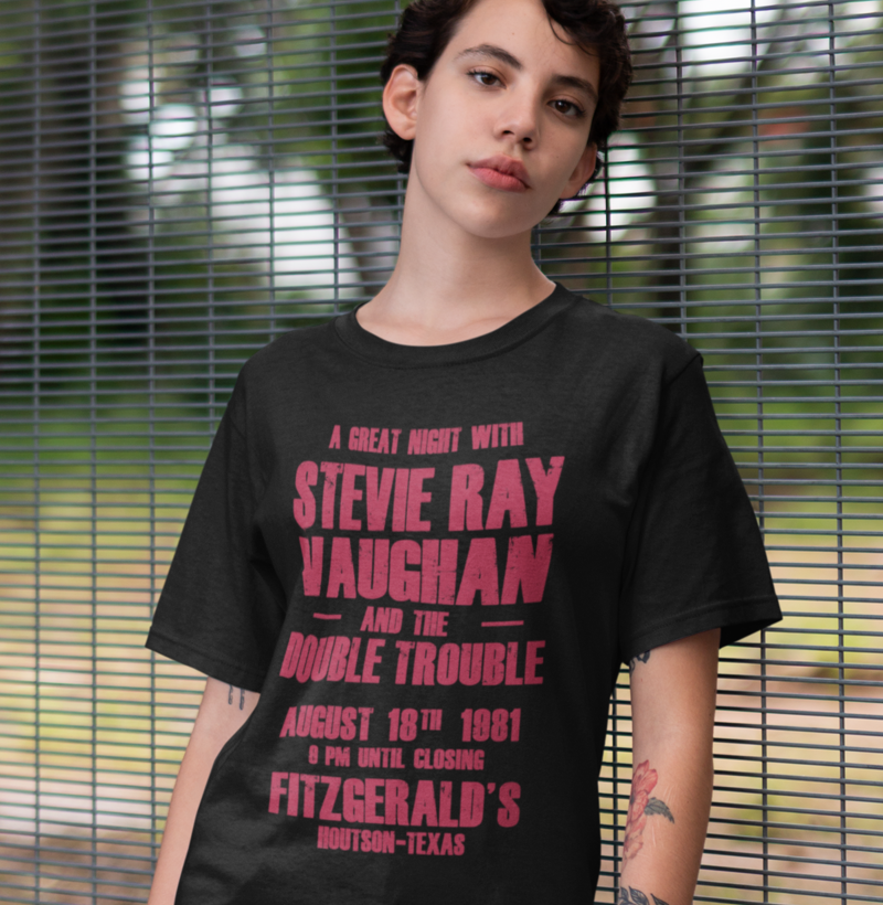 STEVIE RAY VAUGHAN Oversized