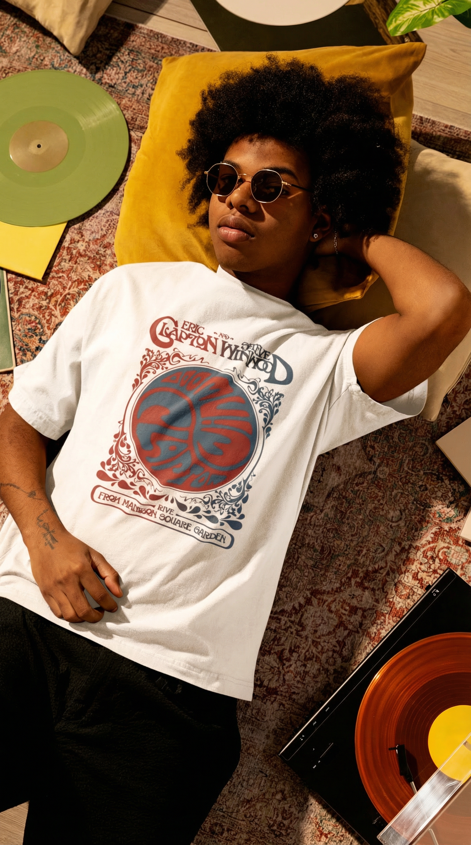 CLAPTON WINWOOD - Oversized