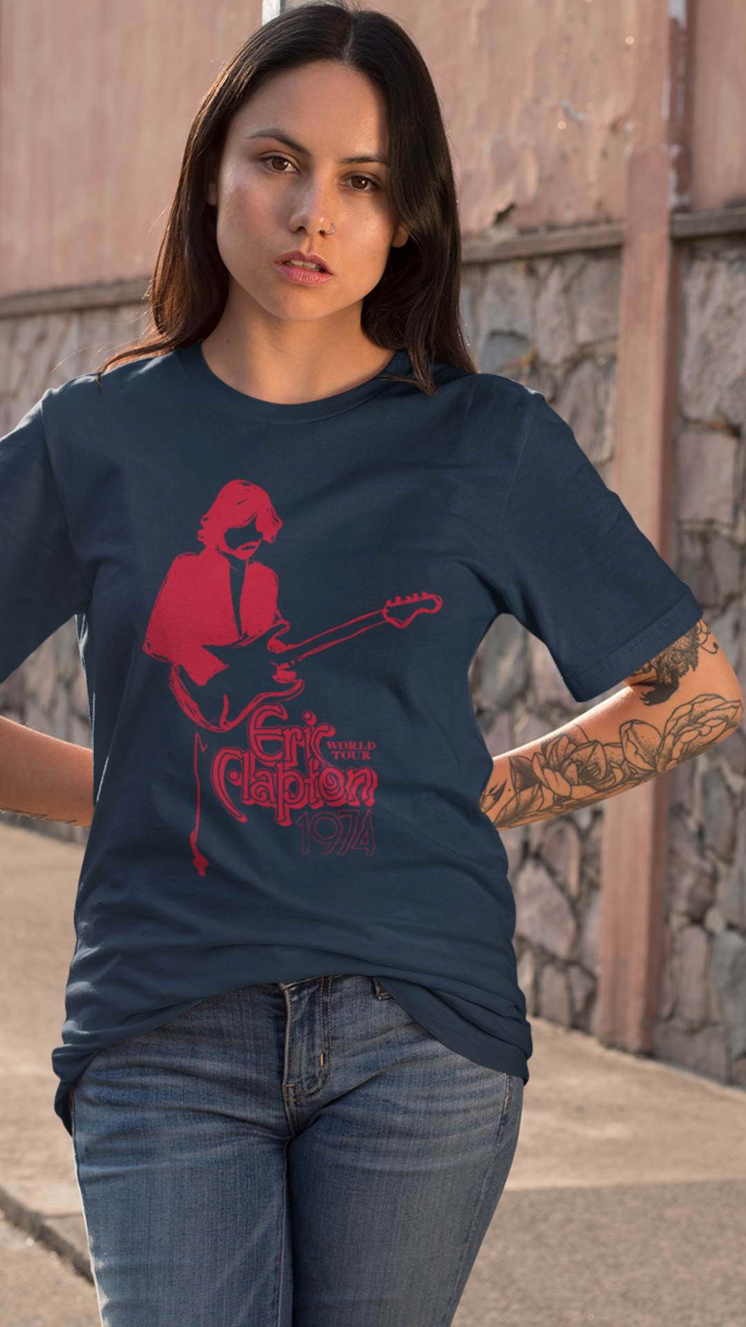 ERIC CLAPTON TOUR 1974 Oversized