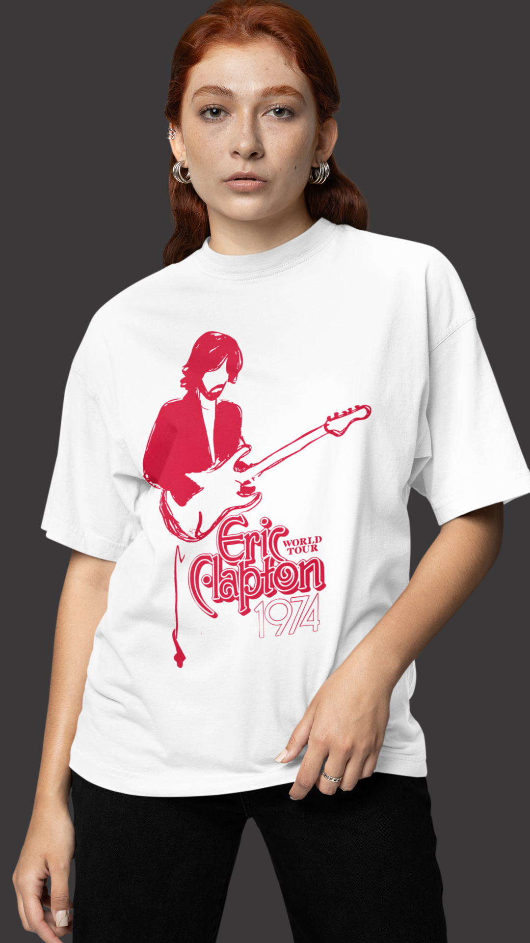 ERIC CLAPTON TOUR 1974 Oversized