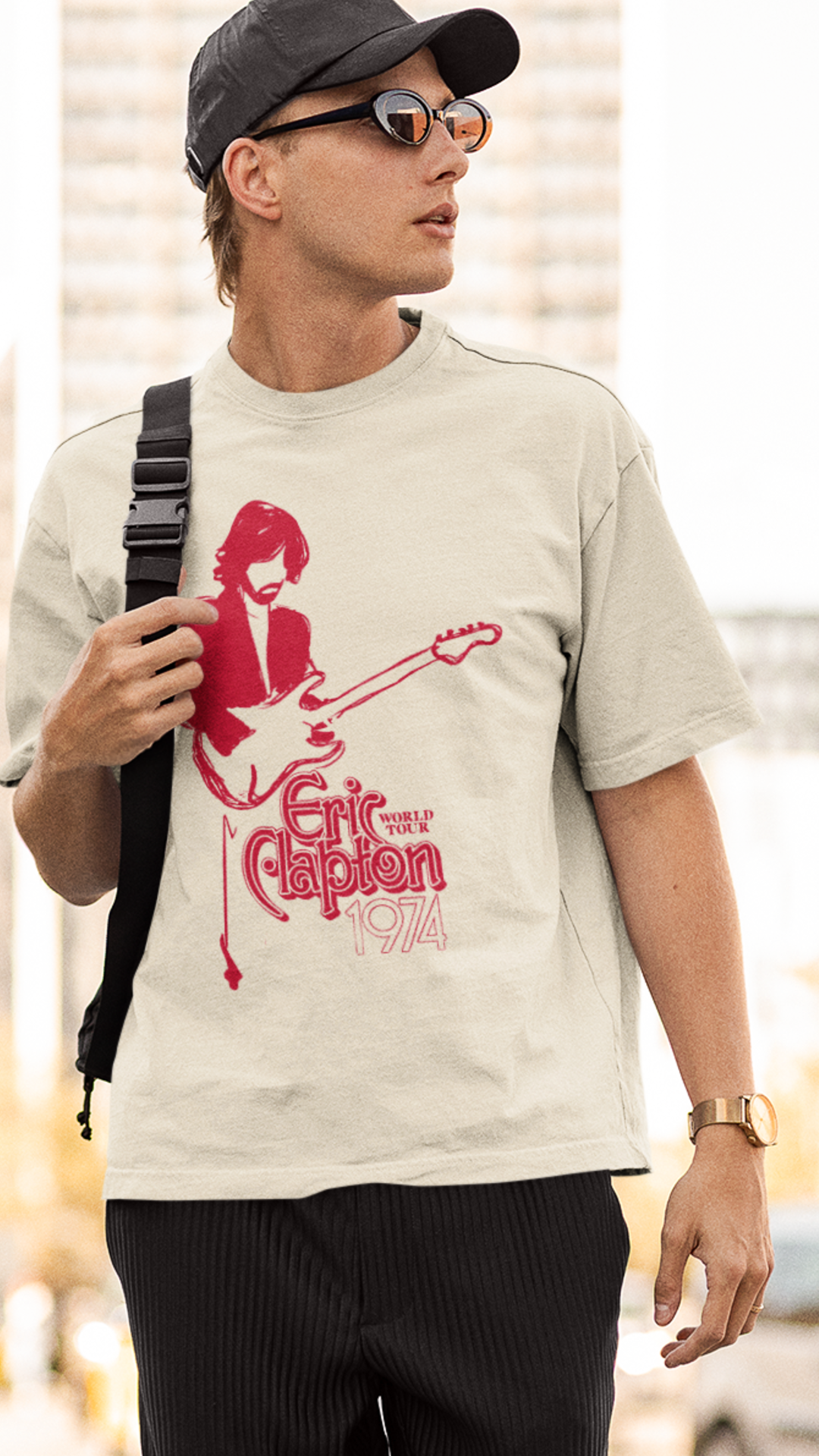 ERIC CLAPTON TOUR 1974 Oversized