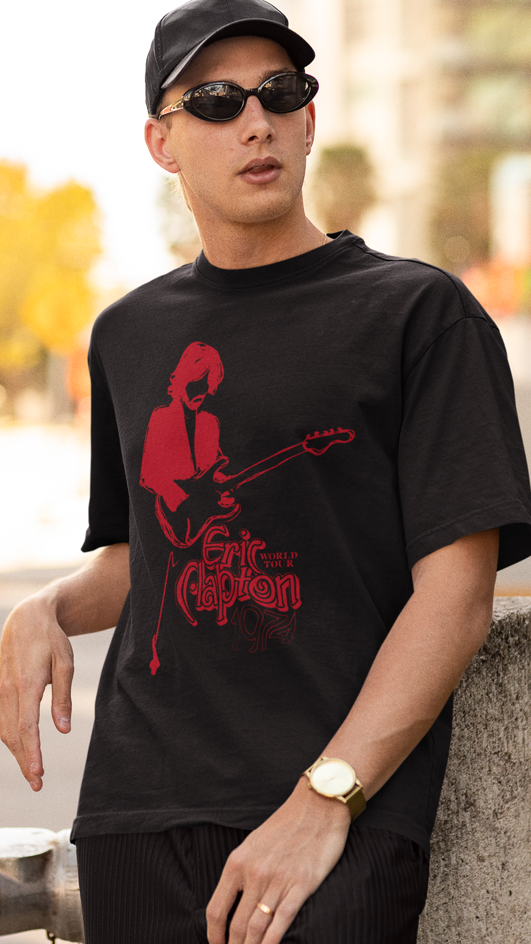 ERIC CLAPTON TOUR 1974 Oversized