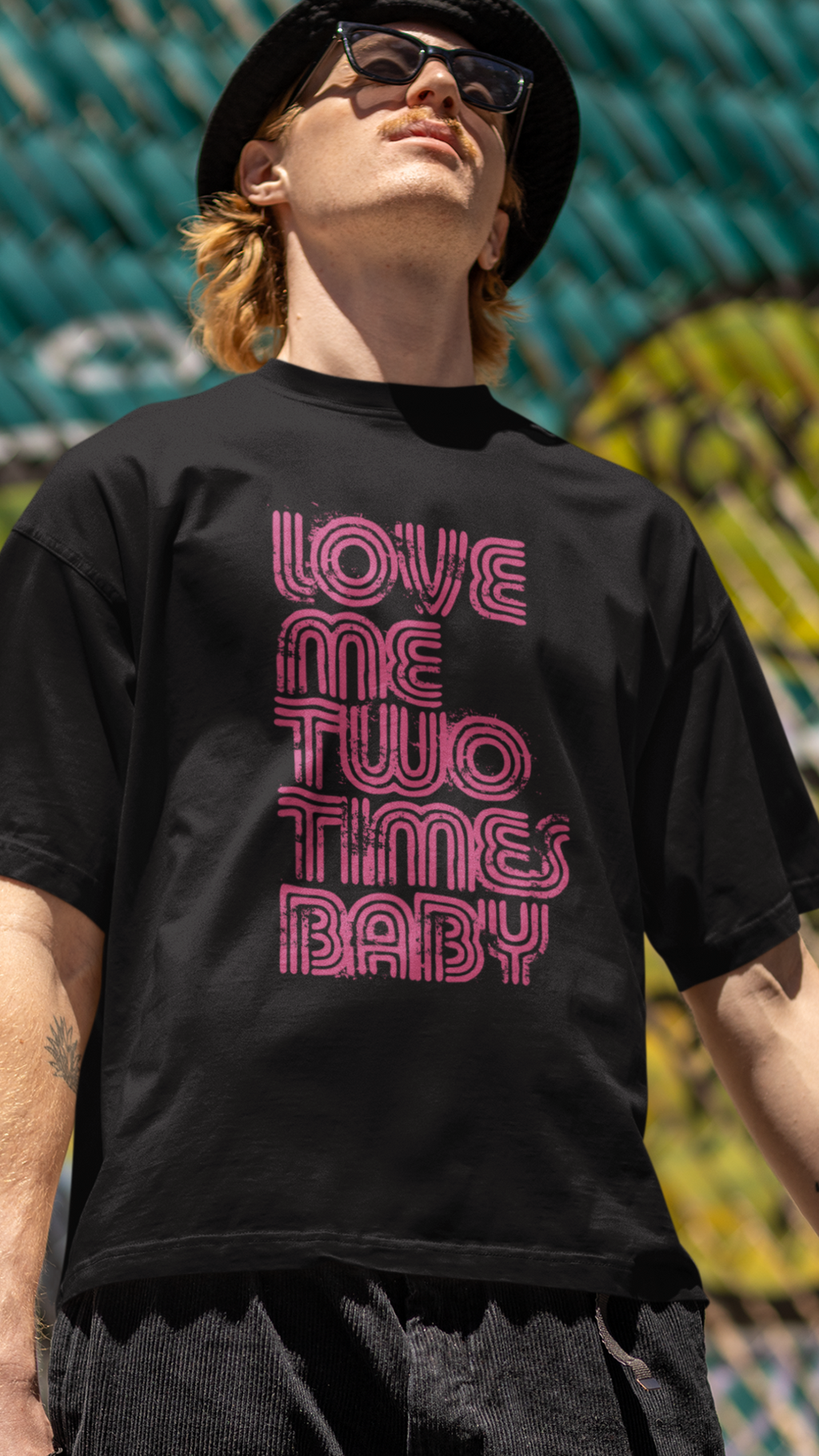 LOVE ME TWO TIMES Oversized