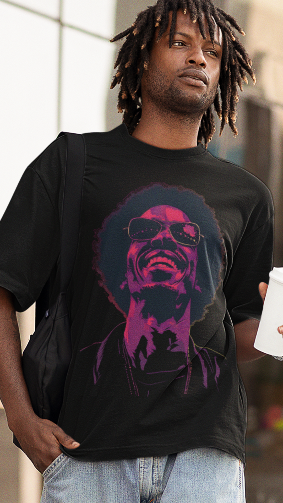 STEVIE WONDER - SUPERSTITIOUS Oversized