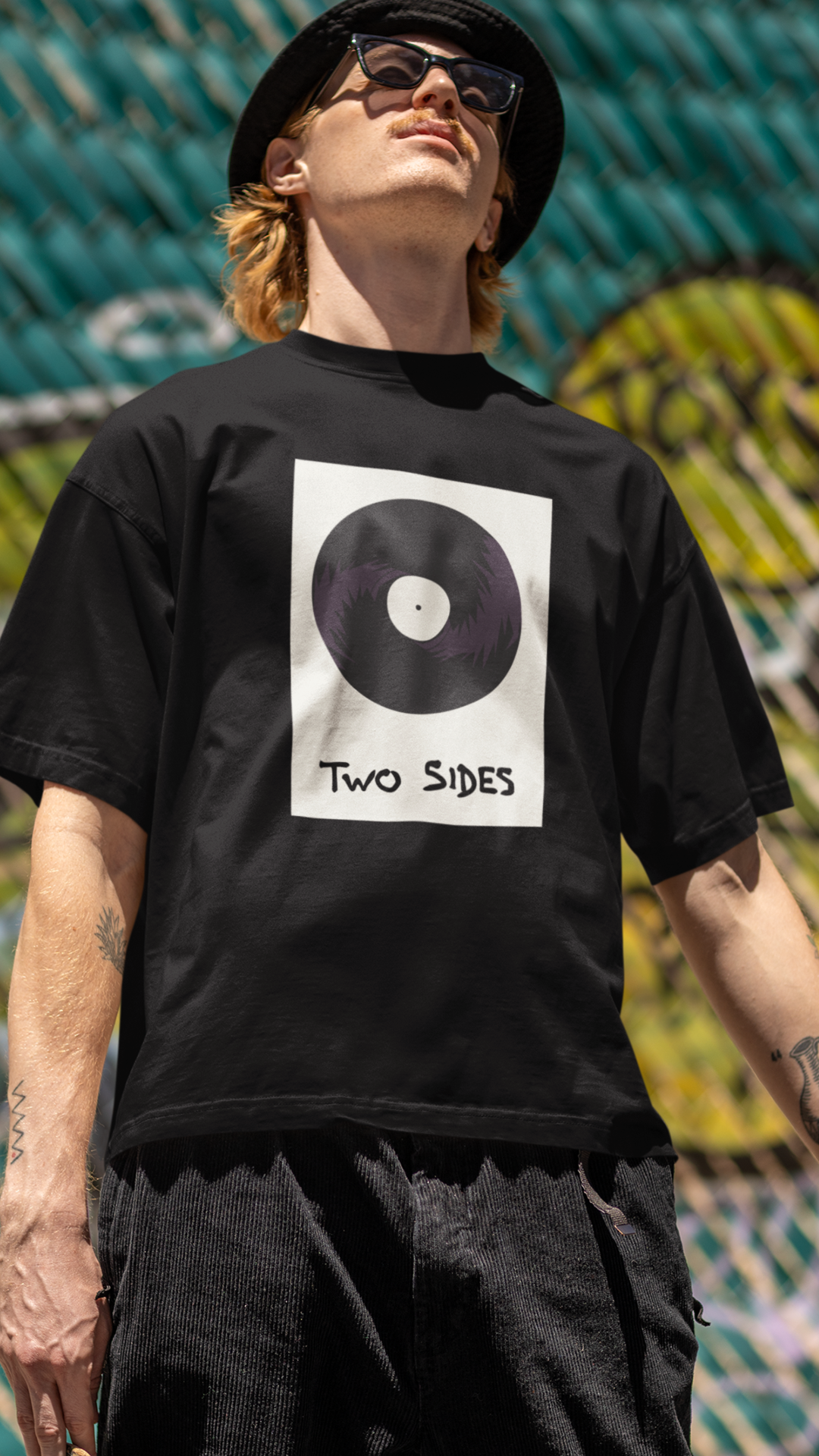 TWO SIDES OF VINYL Oversized