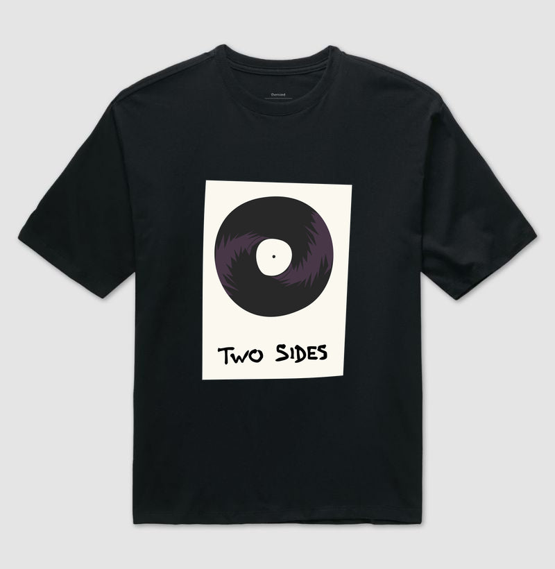 TWO SIDES OF VINYL Oversized