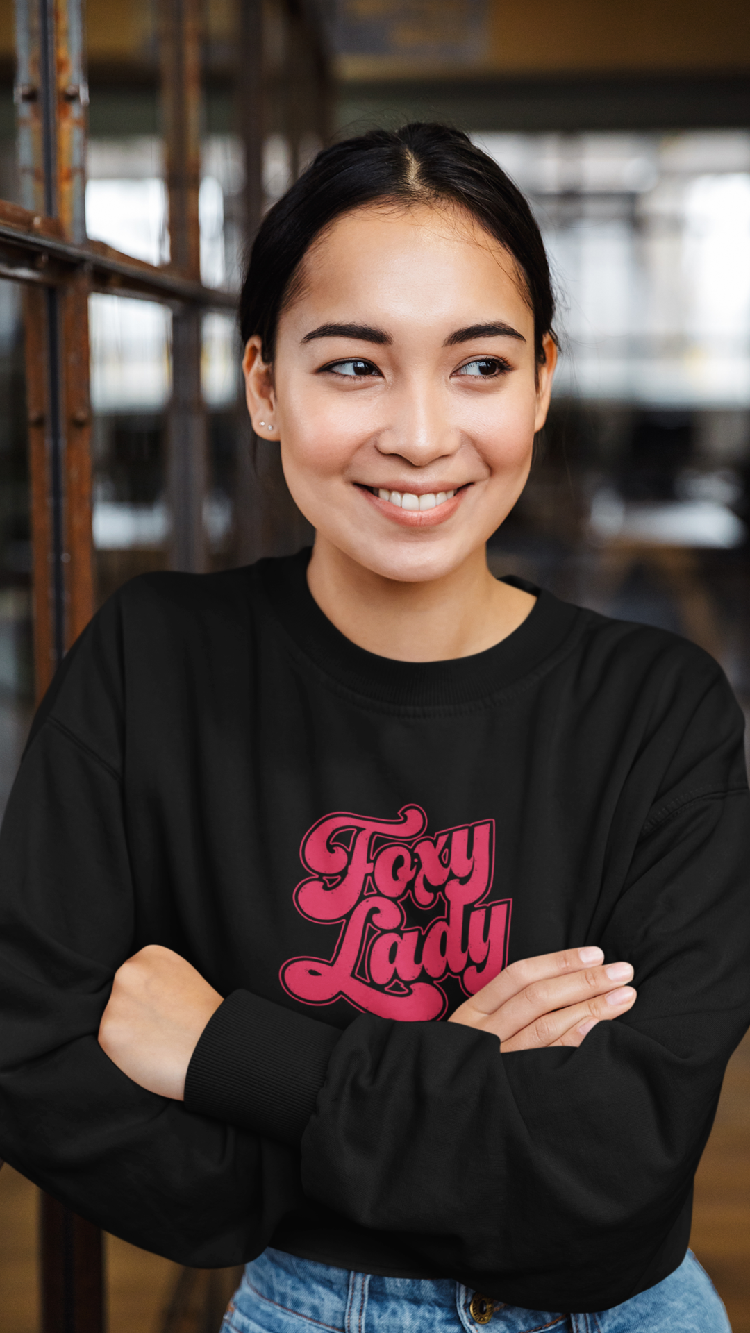 HENDRIX - FOXY LADY  Cropped Moleton