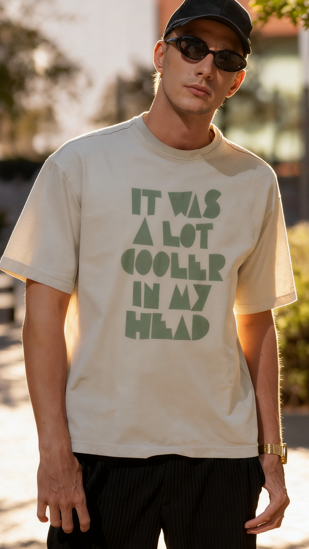 COOLER IN MY HEAD - Oversized