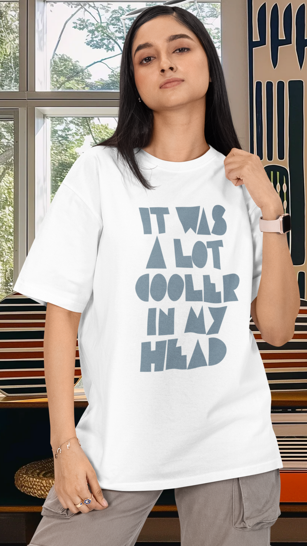 COOLER IN MY HEAD - Oversized