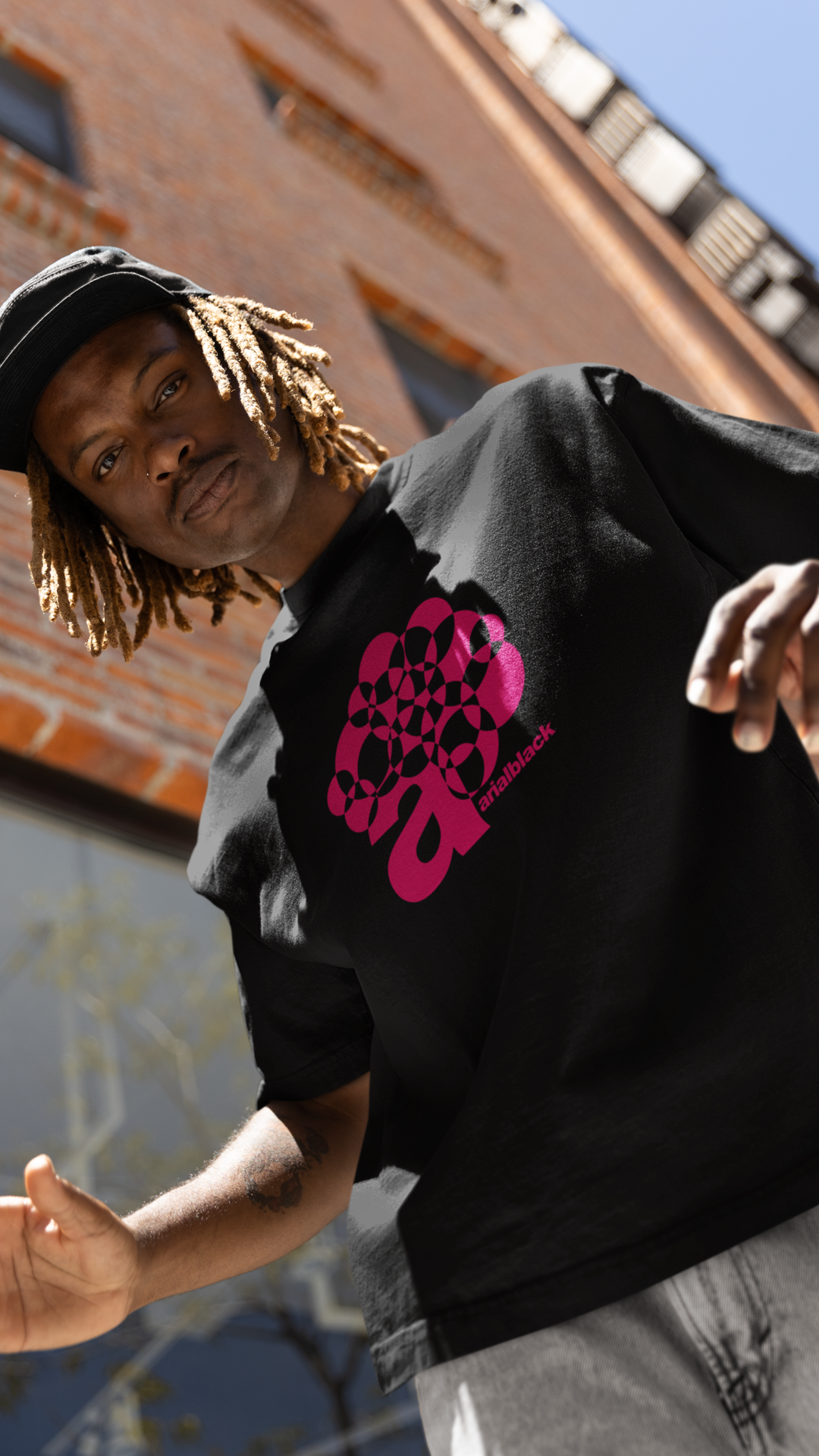 ARIAL BLACK (Oversized)