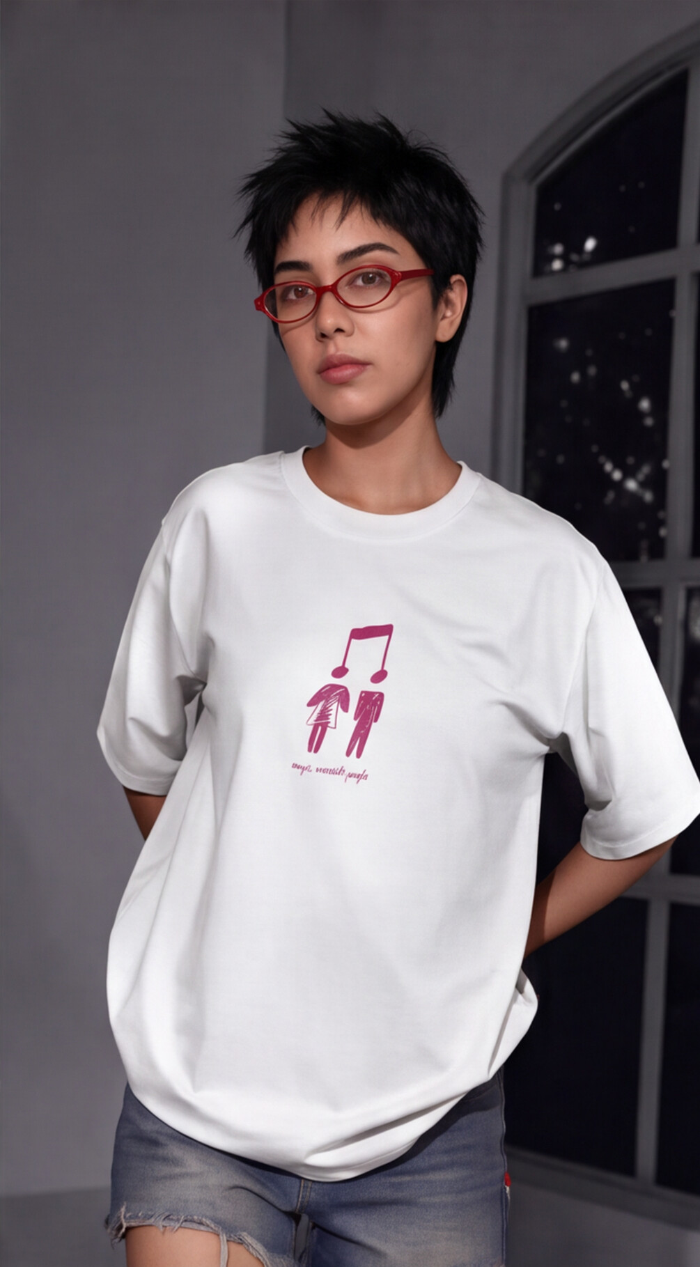 MUSIC CONECTS PEOPLE - Oversized